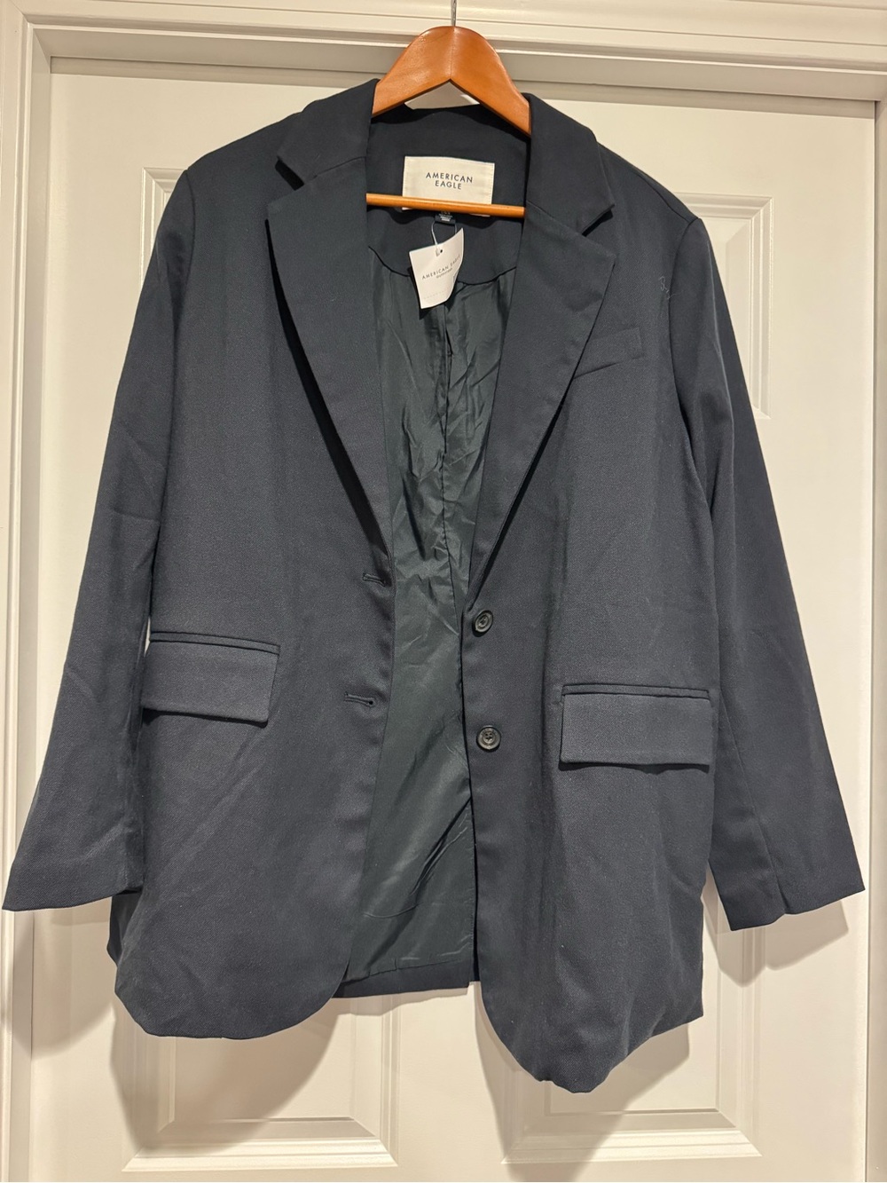 American Eagle Outfitters women’s  Navy Two-Button Blazer NWT